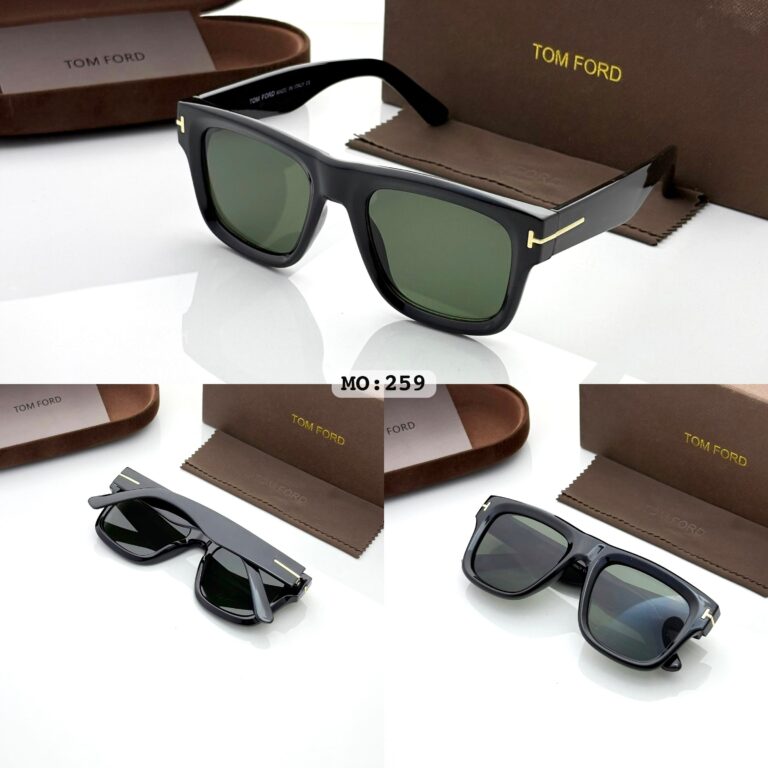 TOM FORD 259 BLACK GREEN