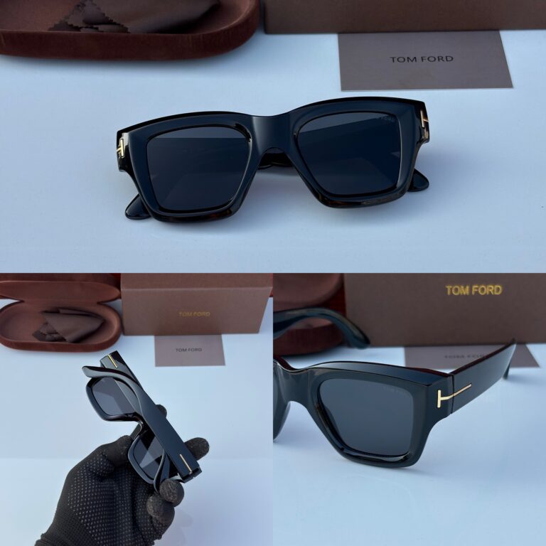 Tom Ford 4184– Shiny Black Square