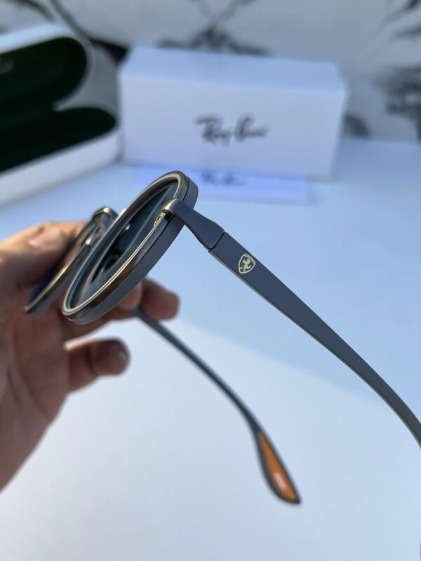 RAY BAN 02 GREY BLACK UV-400 SUNGLASSES