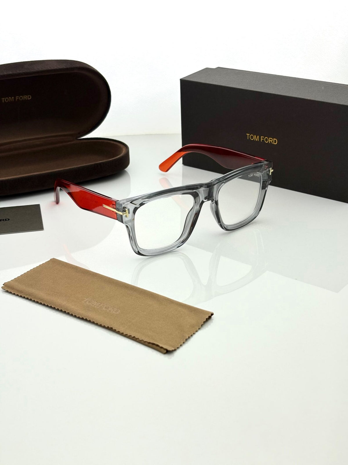 TOM FORD 259 GREY ORANGE PLANO