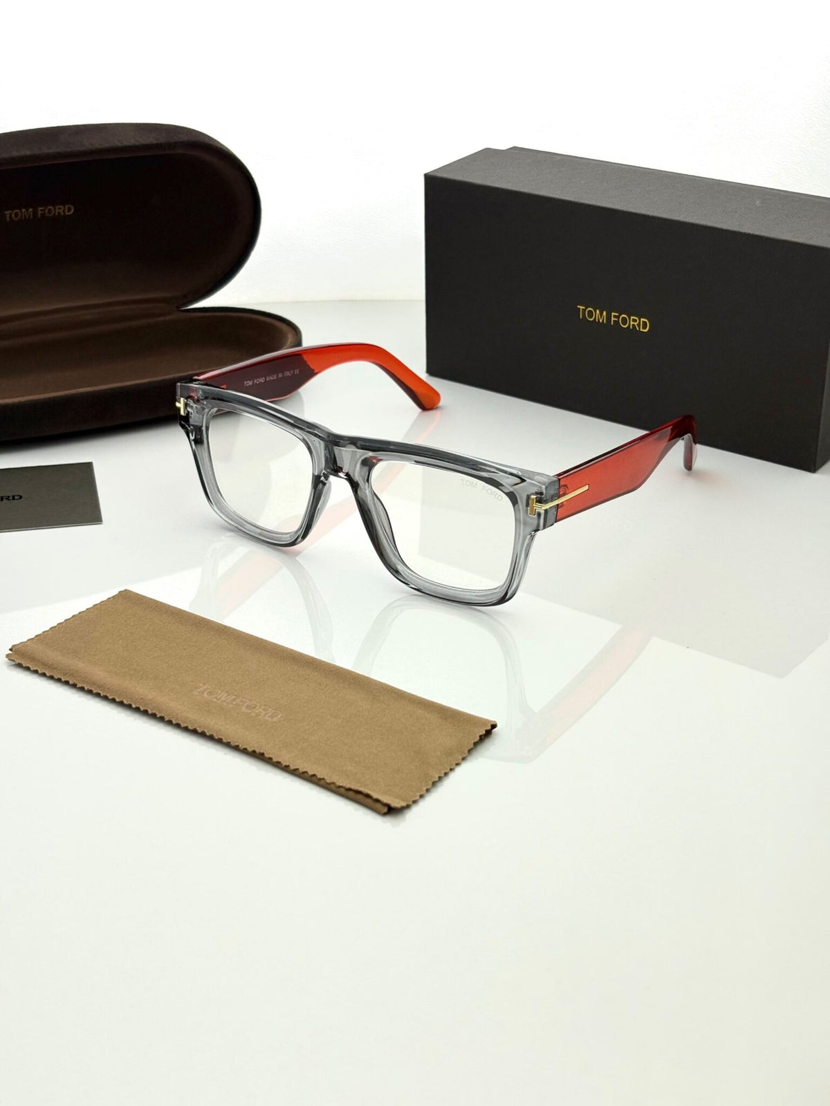TOM FORD 259 GREY ORANGE PLANO
