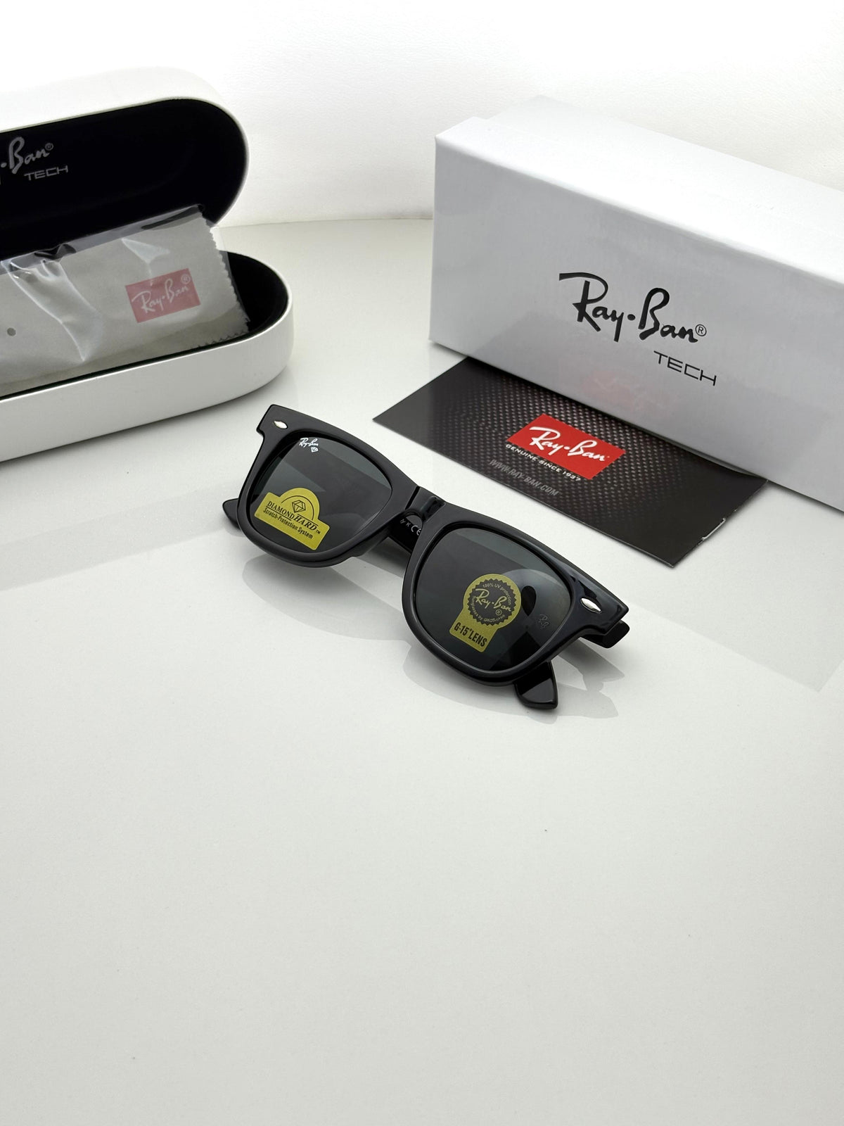 RAY BAN 2140 BLACK BLACK SHINING