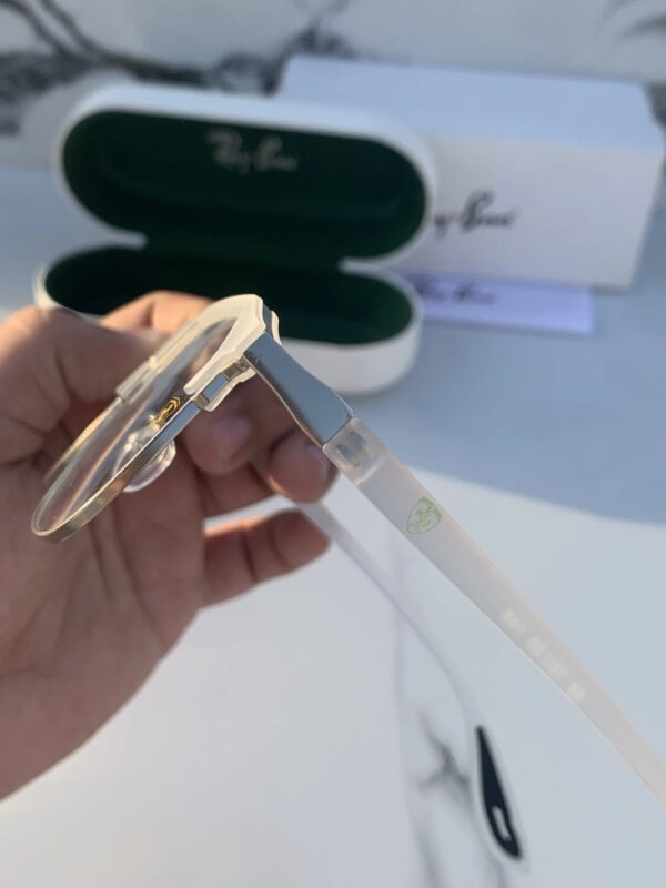 RAY BAN 04 TRANSPARENT TRANSPARENT BLUE CUT UV-400 SUNGLASSES