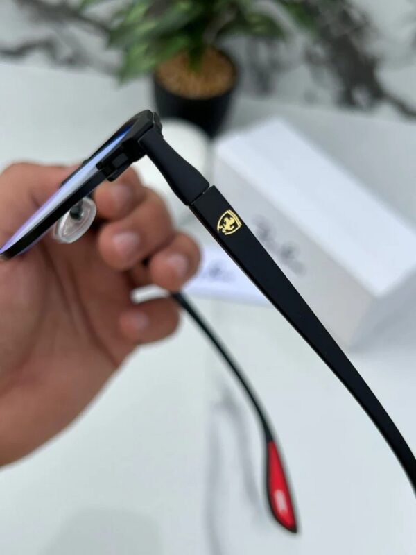 RAY BAN 04 BLACK TRANSPARENT BLUE CUT UV-400 SUNGLASSES