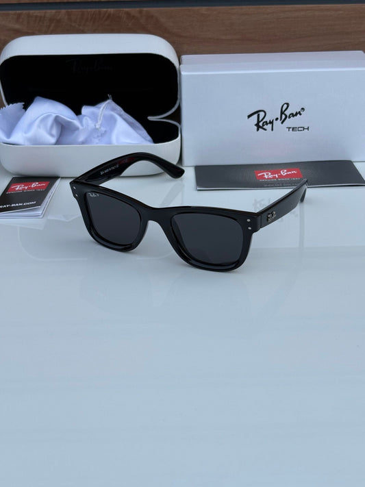 RAY BAN 0502 SHINING BLACK UV-400 SUNGLASSES