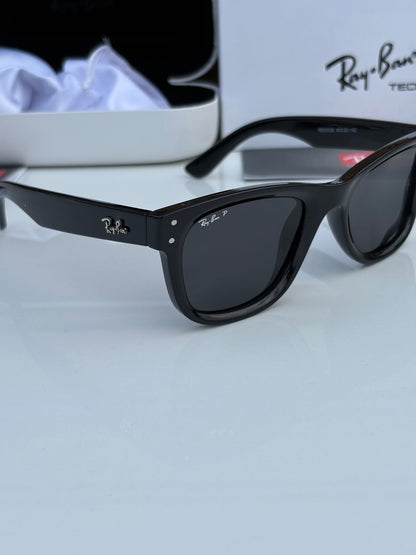 RAY BAN 0502 SHINING BLACK UV-400 SUNGLASSES