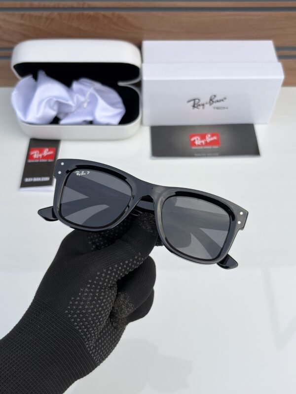 RAY BAN 0502 SHINING BLACK UV-400 SUNGLASSES