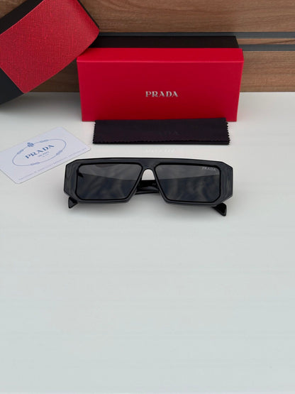 PRADA 82 BLACK UV-400 SUNGLASSES
