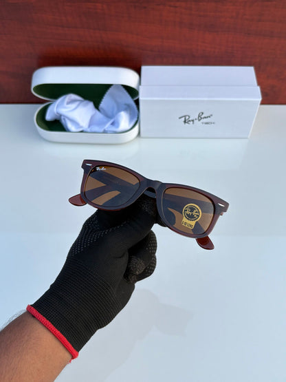 RAY BAN 2140 BROWN UV-400 SUNGLASSES