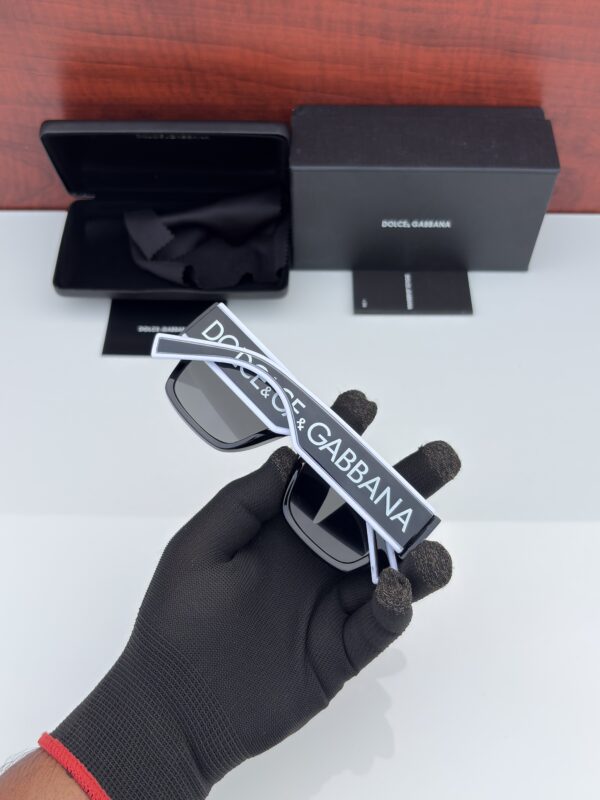 DOLCE & GABBANA 6184 BLACK UV-400 SUNGLASSES
