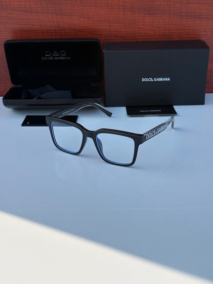D&G 5101 BLACK TRANSPARENT SUNGALSSES