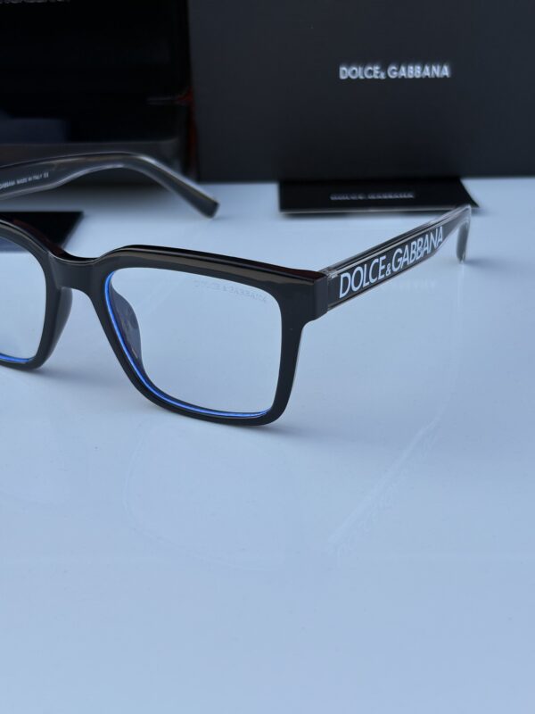 D&G 5101 BLACK TRANSPARENT SUNGALSSES