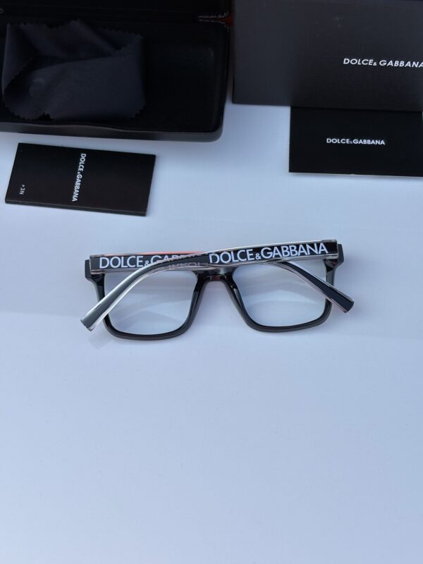 D&G 5101 BLACK TRANSPARENT SUNGALSSES
