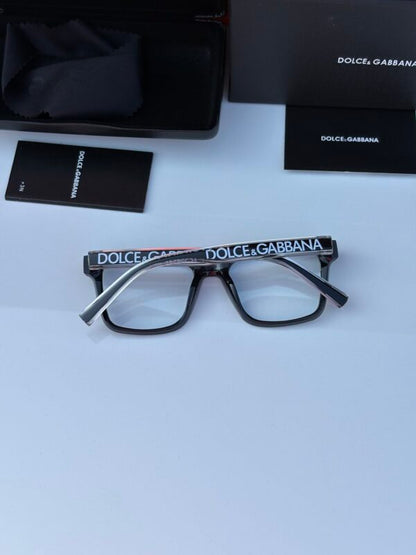 D&G 5101 BLACK TRANSPARENT SUNGALSSES