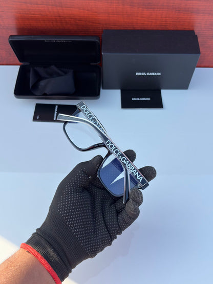 D&G 5101 BLACK TRANSPARENT SUNGALSSES