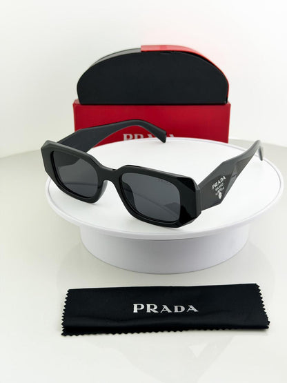 PRADA 1009 BLACK BLACK UV-400 SUNGLASSES