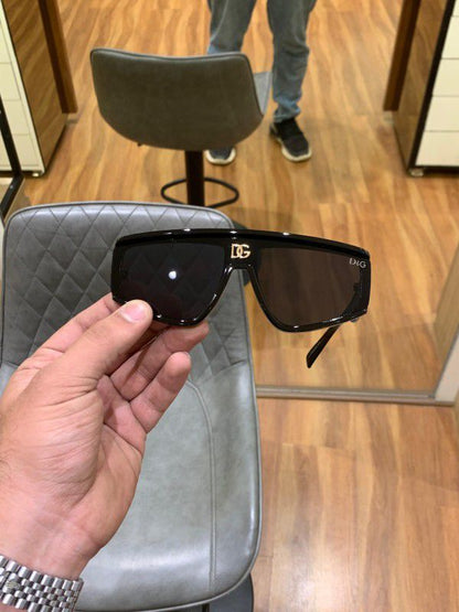 DOLCE & GABBANA 9529 BLACK BLACK UV-400 SUNGLASSES