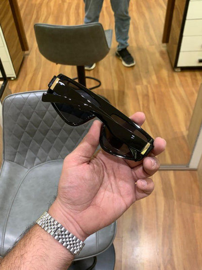 DOLCE & GABBANA 9529 BLACK BLACK UV-400 SUNGLASSES