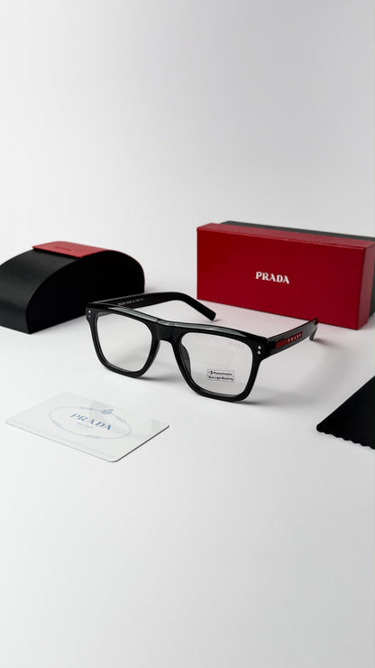 PRADA 3835 BLACK Day-Night Photochrometic UV-400 SUNGLASSES