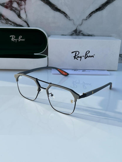 RAY BAN 04 GUN GREY BLUE CUT UV-400 SUNGLASSES