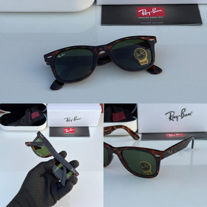 RAY BAN 2140 TIGER GREEN FRAME GLASS QUALITY