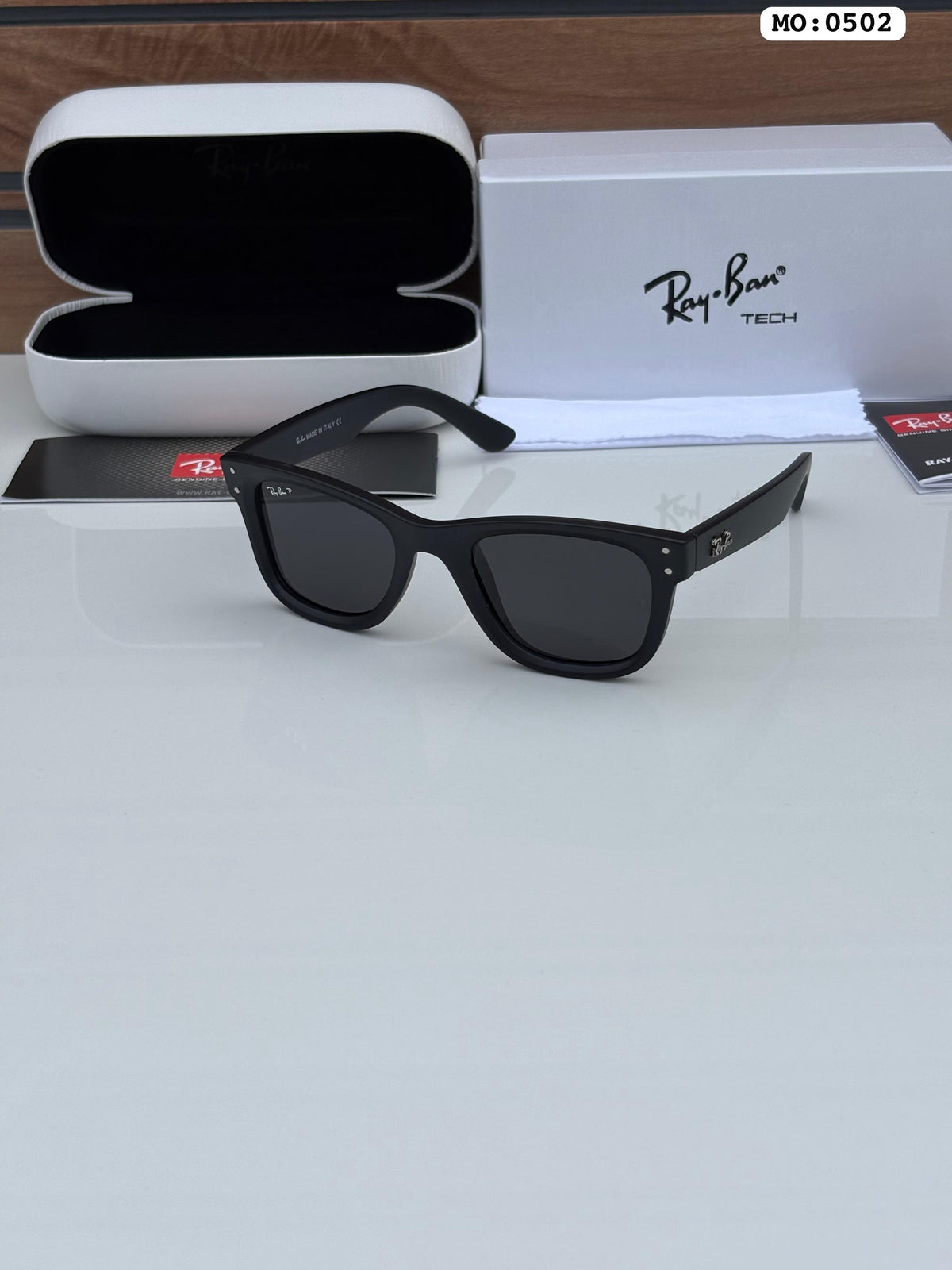 RAY BAN 0502 MATE BLACK