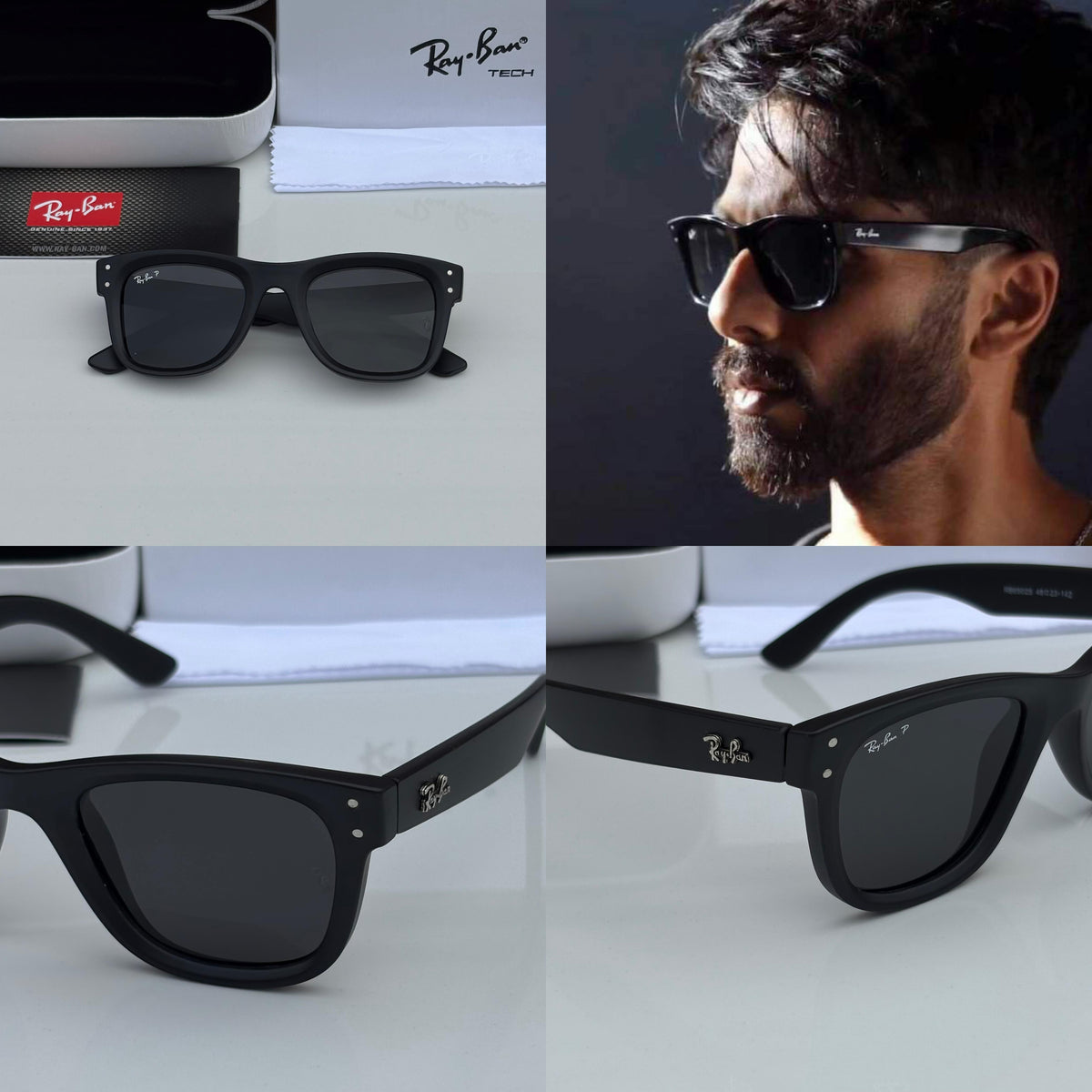 RAY BAN 0502 MATE BLACK