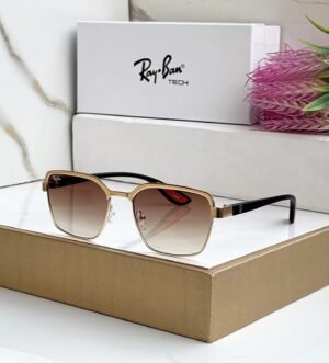 RAY BAN 07 GOLDEN BROWN D.C UV-400 SUNGLASSES