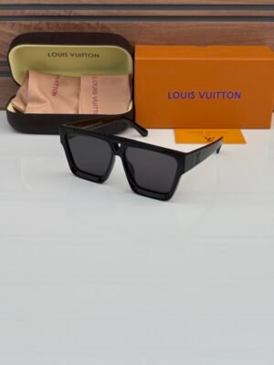 LOUIS VUITTON 1502 BLACK BLACK UV-400 SUNGLASSES