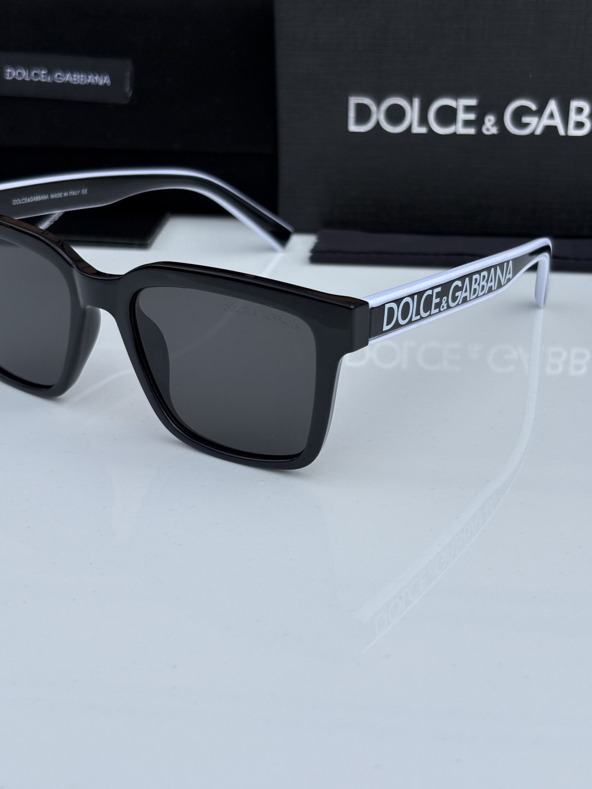 DOLCE & GABBANA 5101 BLACK UV-400 SUNGLASSES - Image 2