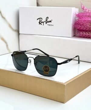RAY BAN 1208 BLACK BLACK UV-400 SUNGLASSES