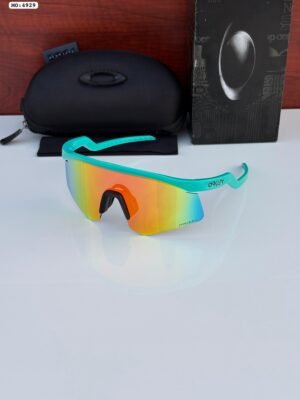 OAKLEY HYDRA 4929 TEAL ORANGE MERCURY  UV-400 SUNGLASSES