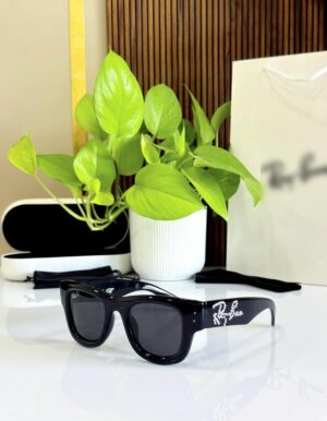 RAY BAN 4940 SHINING BLACK WITH BLACK DIAMOND GLASS UV-400 SUNGLASSES
